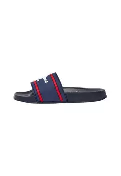 Шлепанцы LOGO Pepe Jeans, темно-синий
