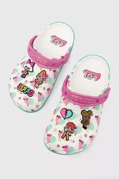 Шлепанцы Lol Surprise Bff Classic Clog Crocs, бирюзовый
