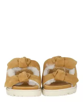 Шлепанцы Лолита Alexandre Birman, коричневый