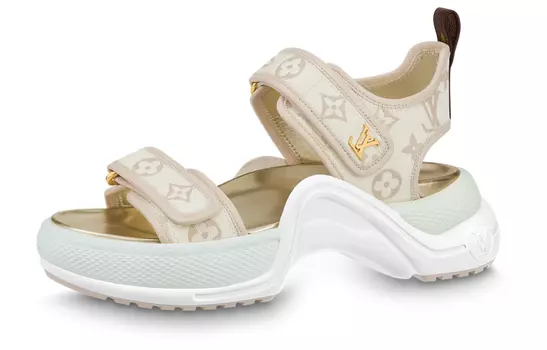 Женские сандалии Louis Vuitton Archlight 1.0, светло-бежевый
