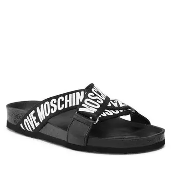 Шлепанцы LOVE MOSCHINO, черный