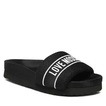 Шлепанцы LOVE MOSCHINO, черный