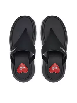 Шлепанцы LOVE MOSCHINO, черный