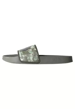 Шлепанцы M BASE CAMP The North Face, цвет dark green
