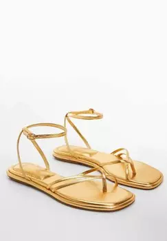 Шлепанцы MACHA Mango, золотой