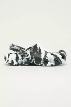 Шлепанцы Marbled Clog Crocs, белый
