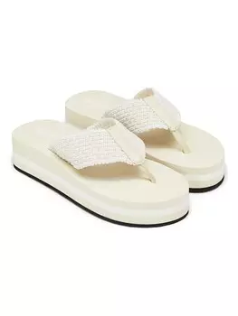 Шлепанцы Marc O'Polo Shoes Keil, цвет creme/wei