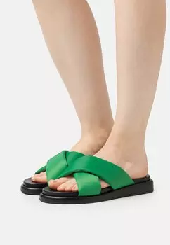 Шлепанцы Marco Tozzi, зеленый