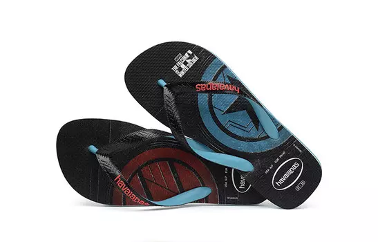 Шлепанцы Marvel X Unisex Natural Blue Havaianas