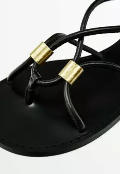 Шлепанцы Massimo Dutti, черные
