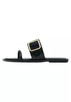 Шлепанцы Massimo Dutti, черный