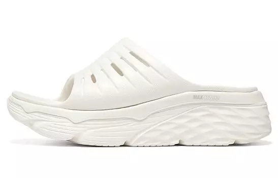 Шлепанцы Max Cushioning женские белые Skechers