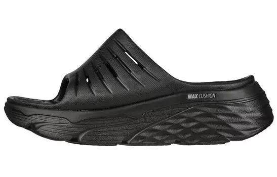 Шлепанцы Max Cushioning женские черные Skechers