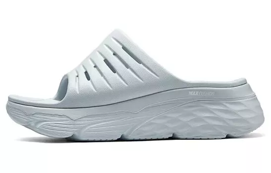 Шлепанцы Max Cushioning женские светло-серый Skechers