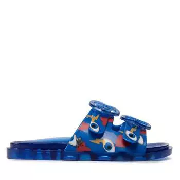 Шлепанцы Melissa Mini Melissa Wide + Capetos In 33651 Blue AF284, синий