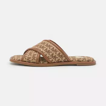 Шлепанцы Michael Kors Gideon Slide, коричневый