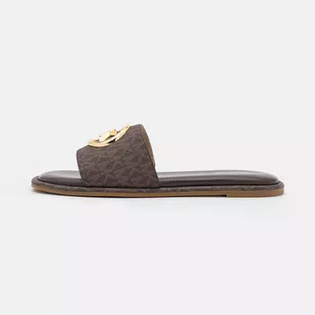 Шлепанцы Michael Kors Hayworth Slide, коричневый