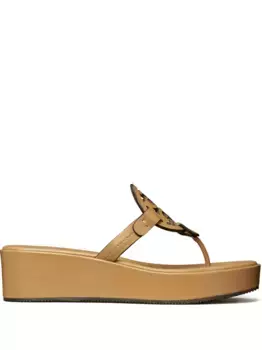 Шлепанцы Miller 25 Tory Burch, нейтральный