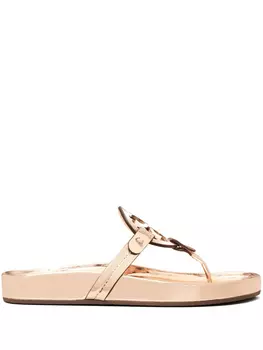 Шлепанцы Miller Cloud Tory Burch, нейтральный