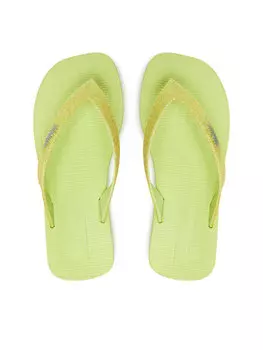 Шлепанцы Mini Melissa Sun Long Beach II Inf 36100 Melissa, зеленый