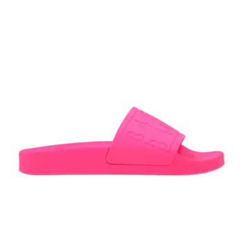 Шлепанцы MM6 Maison Margiela Wmns Logo Slide 'Pink', розовый
