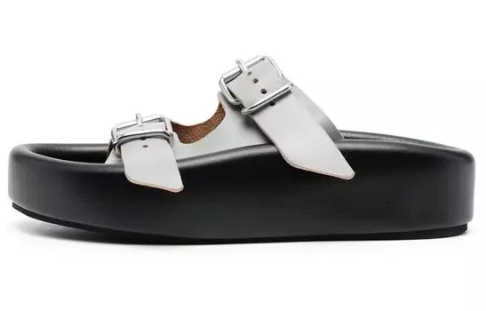Шлепанцы Mm6 Maison Margiela женские, серый