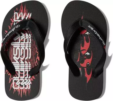 Шлепанцы Molokai Art Quiksilver, цвет Black 8