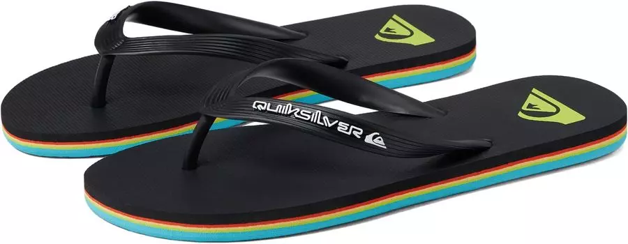 Шлепанцы Molokai Core Quiksilver, черный