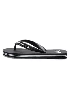Шлепанцы MOLOKAI CORE Quiksilver, цвет black