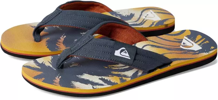 Шлепанцы Molokai Layback II Quiksilver, серый