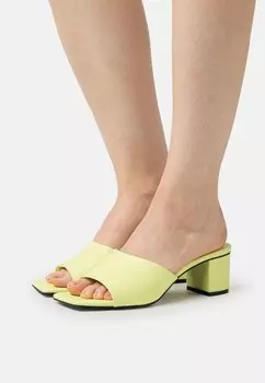 Шлепанцы Monki, зеленый