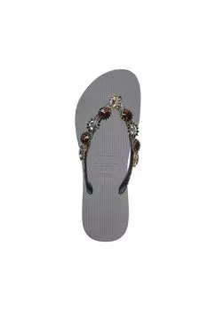 Шлепанцы Монро uzurii, серебро