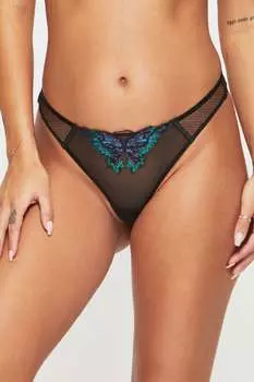 Шлепанцы Moonlight с пайетками Ann Summers, черный