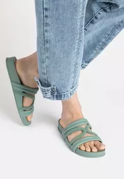 Шлепанцы Mules Ipanema, зеленый