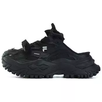 Шлепанцы-мулы Fila Fusion Bianco женские, черный