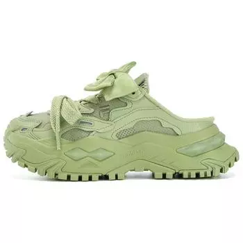 Шлепанцы-мулы FILA FUSION Bianco женские, КислотаЖелтый