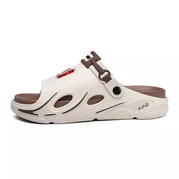 Шлепанцы мужские Ajpap, черный/оранжевый