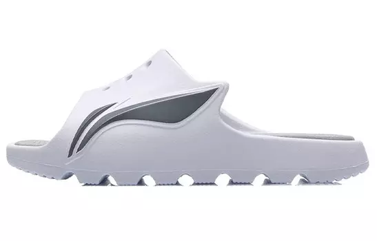 Шлепанцы мужские белые Lining