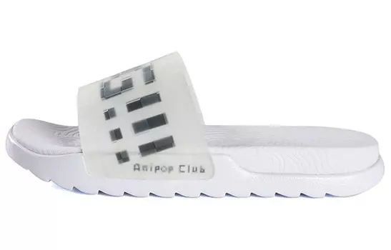 Шлепанцы мужские белые Peak