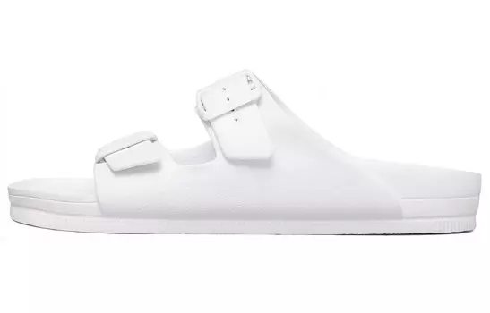 Шлепанцы мужские белые Skechers
