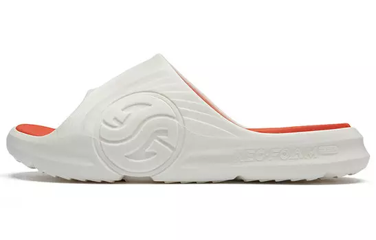 Шлепанцы мужские белый/красный 361°