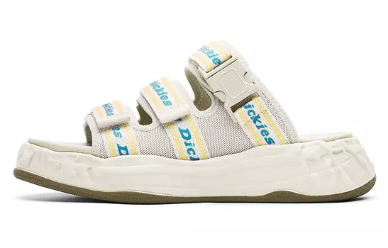 Шлепанцы мужские бежевые Dickies