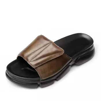 Шлепанцы мужские Brounvanm, хаки