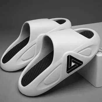 Шлепанцы мужские Bte, цвет Black/Gold