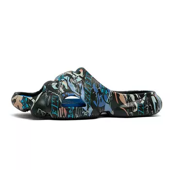 Шлепанцы мужские Caritesport, черный/зеленый