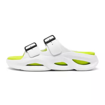 Шлепанцы мужские Cekoom, черный/зеленый