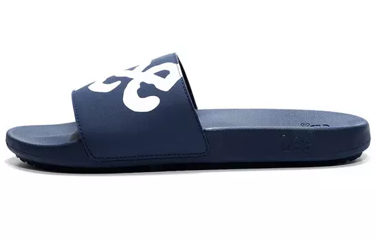 Шлепанцы мужские черные/белые Lee