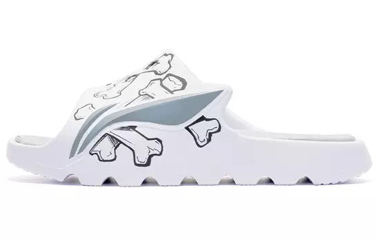 Шлепанцы мужские черные/белые Lining