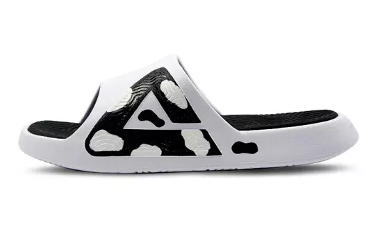 Шлепанцы мужские черные/белые Peak