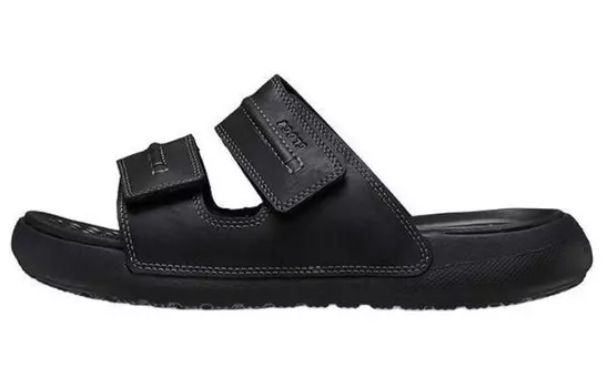 Шлепанцы мужские черные Crocs